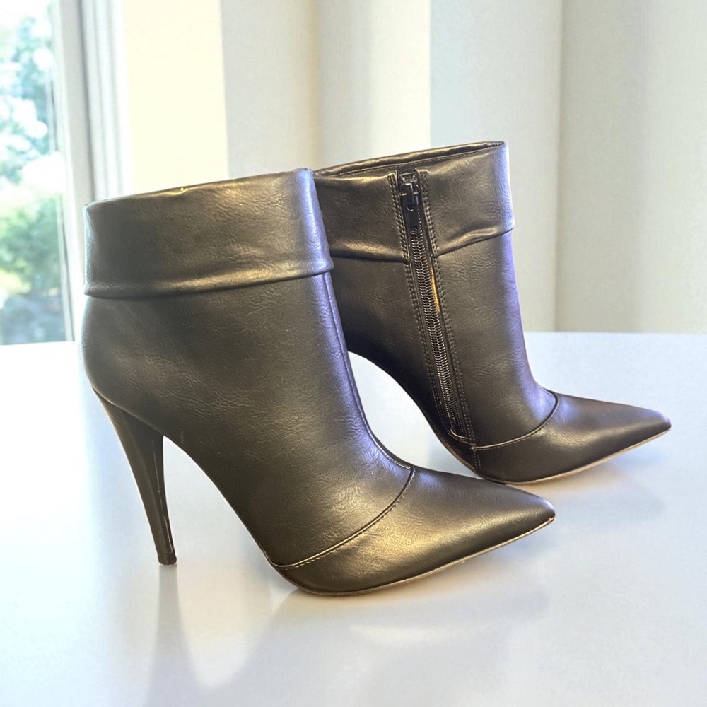 Leather Bootie